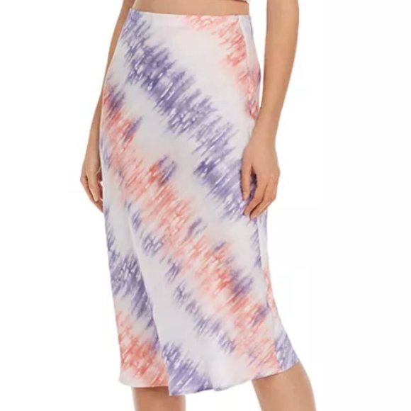 NWT Re:Named Revolve Slip skirt Tie Dye Size M Y2K - Picture 1 of 10